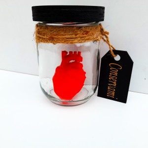 Cuore Anatomico in Barattolo