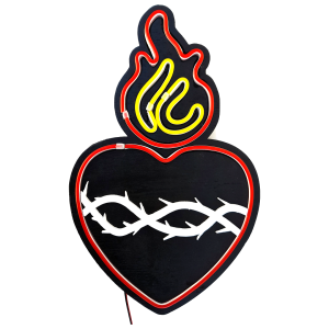 Cuore Sacro - Lampada Led Neon flex