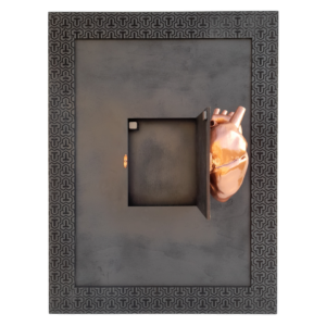 Secrets in the Heart – Cuore Anatomico Rame.