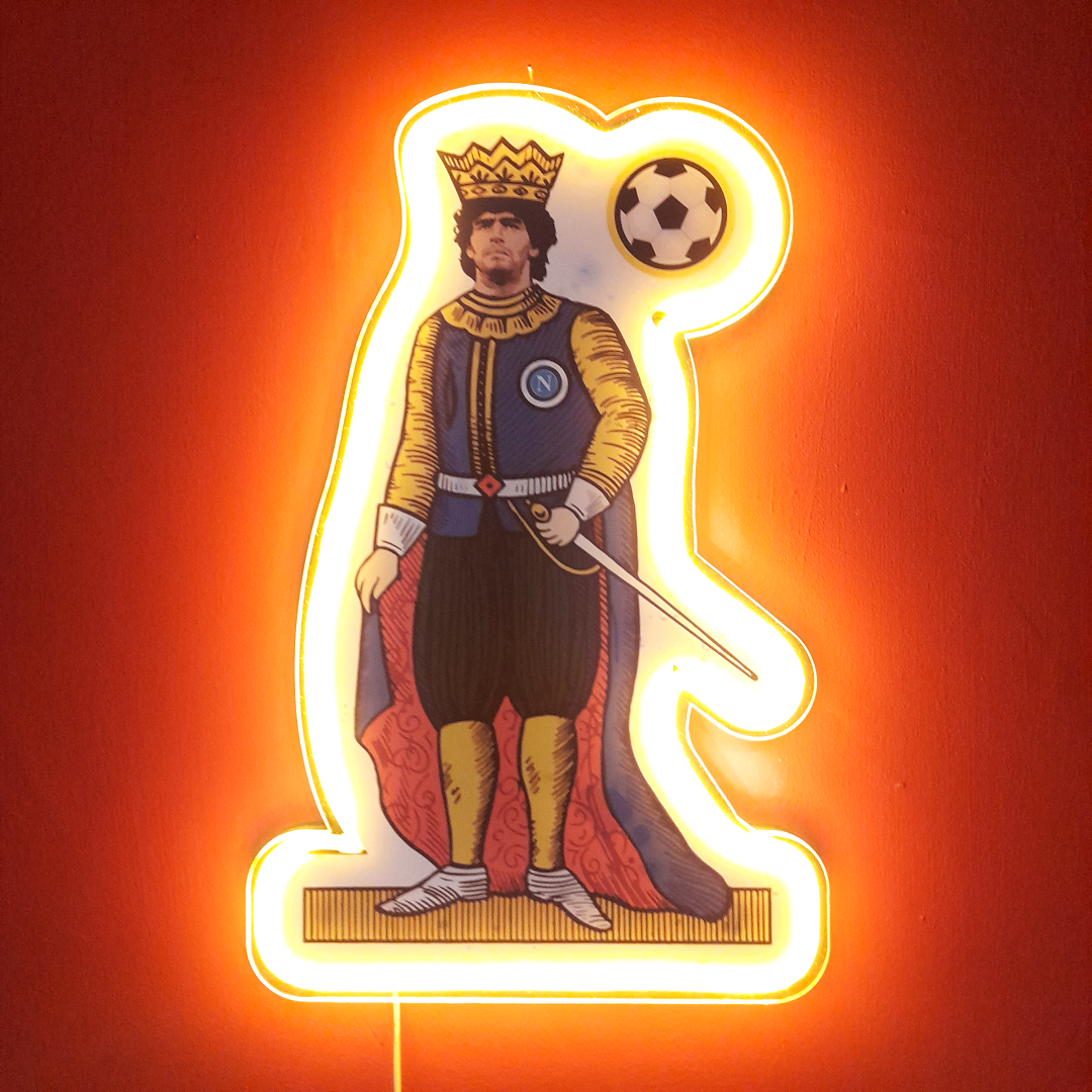 Diez de Pelota - Maradona Artwork