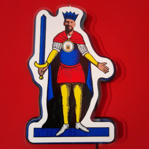 El Mesias - Dieci di Spade - Messi Artwork