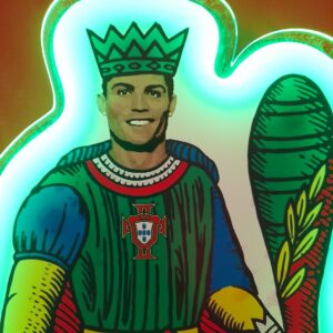 CR7 King - Cristiano Ronaldo Artwork