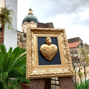Cuore Sacro Oro - Ex Voto