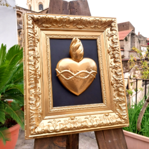 Cuore Sacro Oro - Ex Voto