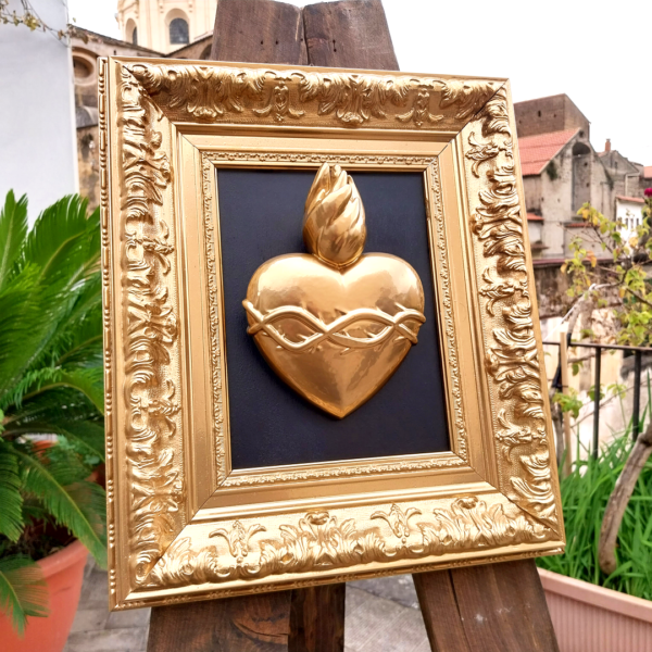 Cuore Sacro Oro - Ex Voto