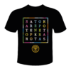 T-shirt-Quadrato-di-Sator-nera
