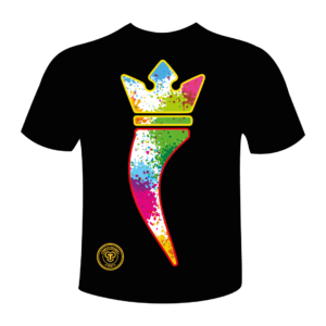 t-shirt-curniciello-Pop-Art-nera