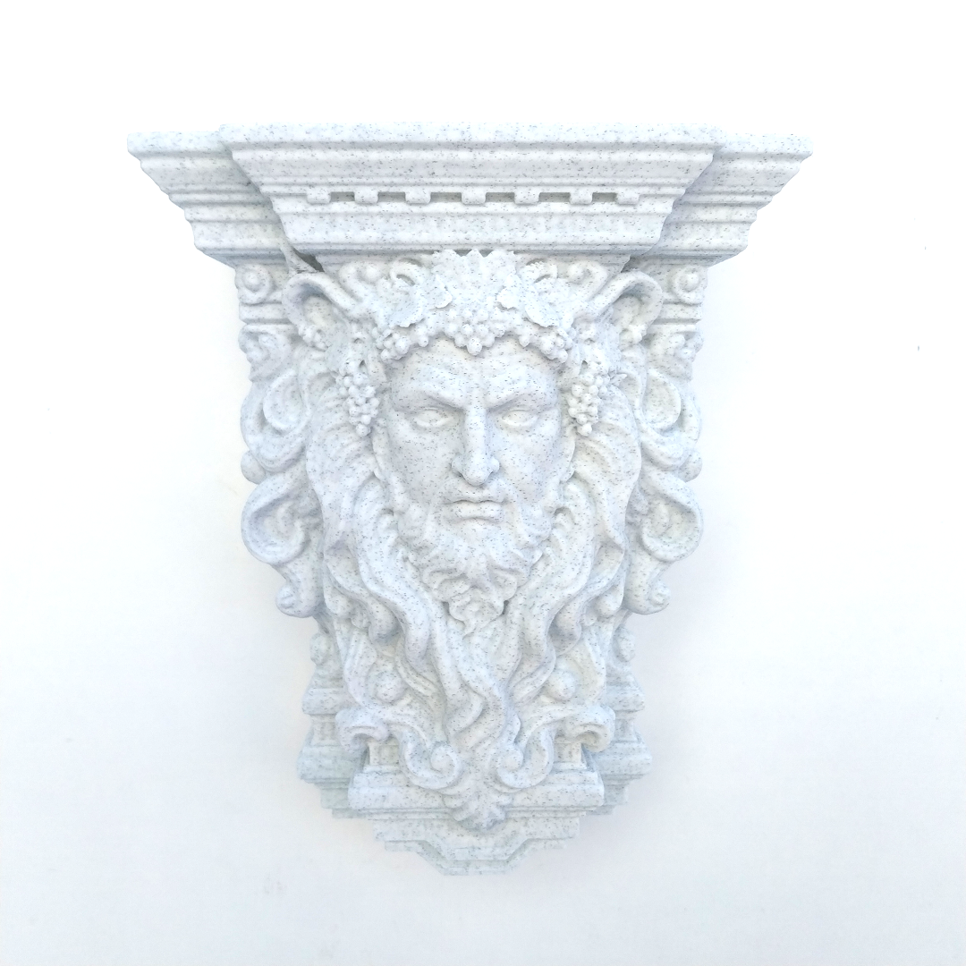 Mensola Decorativa Dio Bacco - immagine 3