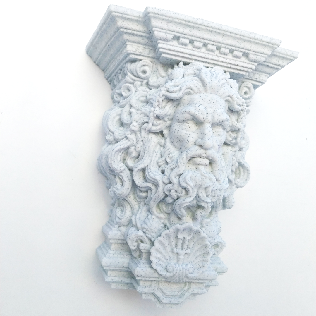 Mensola Decorativa Dio Nettuno - immagine 1